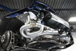 Soul 992.2 Carrera GTS valved exhaust system: valved exhaust installed in the rear bay