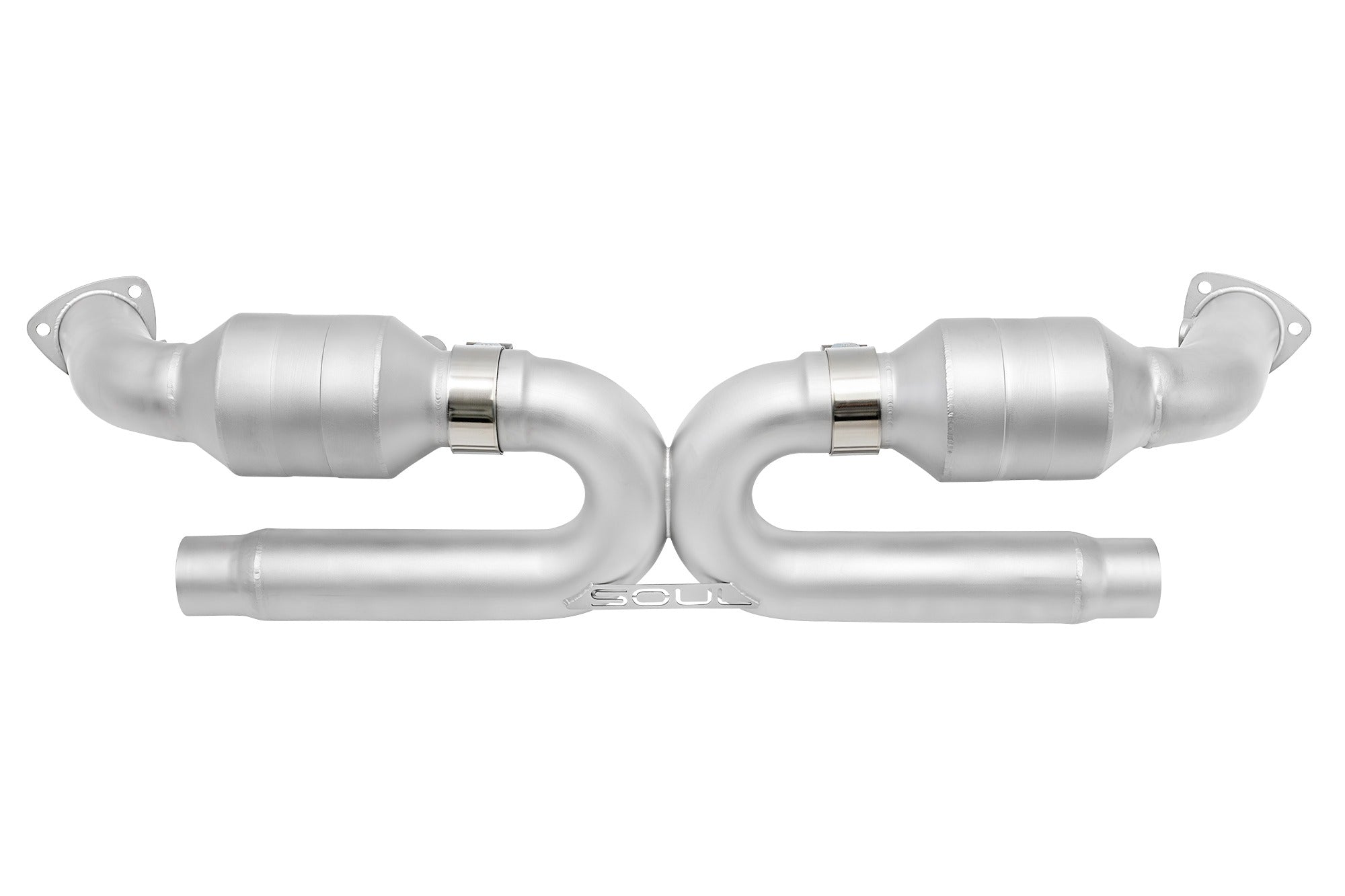 Soul 996 Carrera x-pipe: 996 X-pipe with sport cats