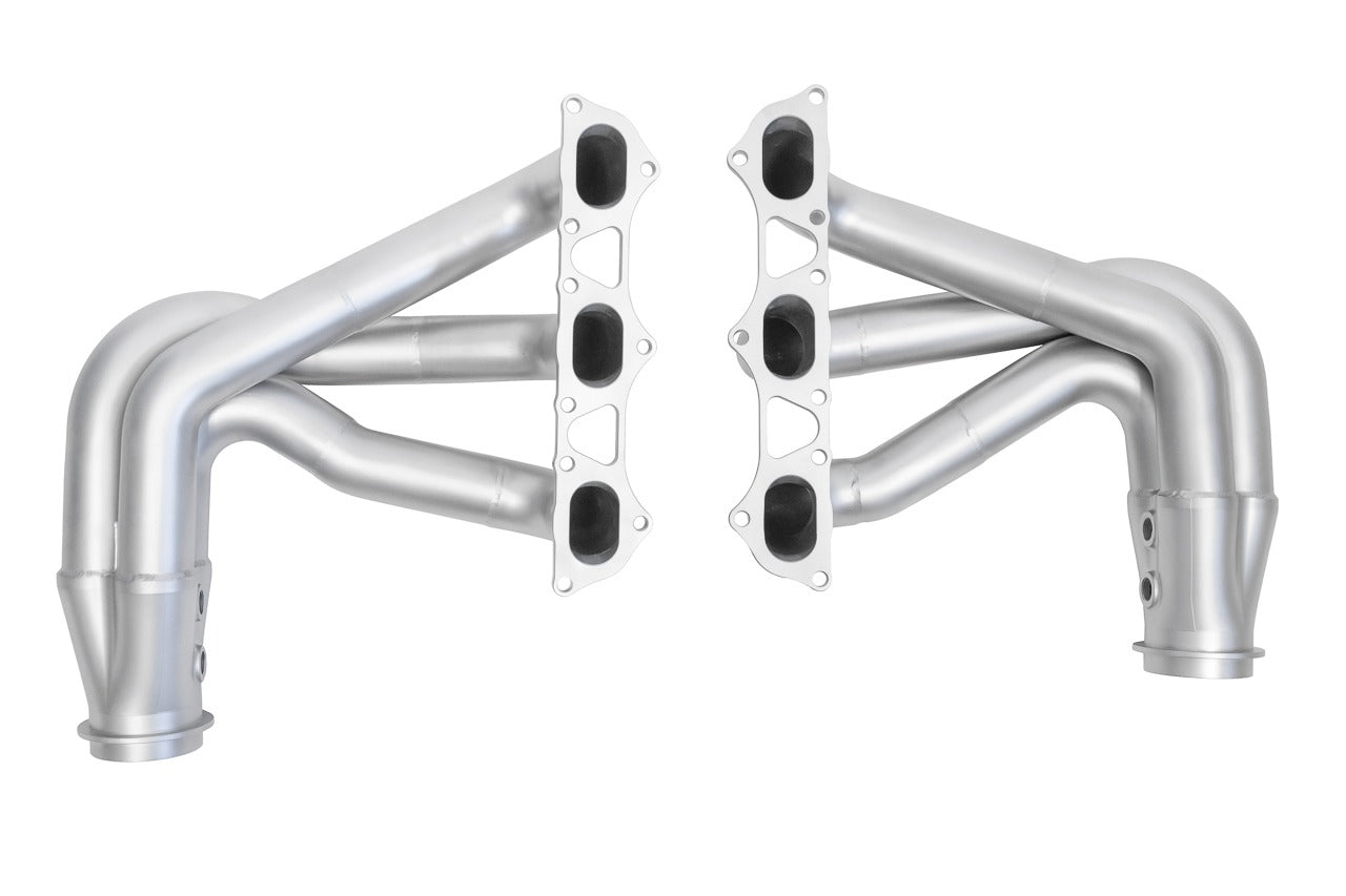 Soul 997 GT3 / GT3 RS competition headers: competition headers, port flange view
