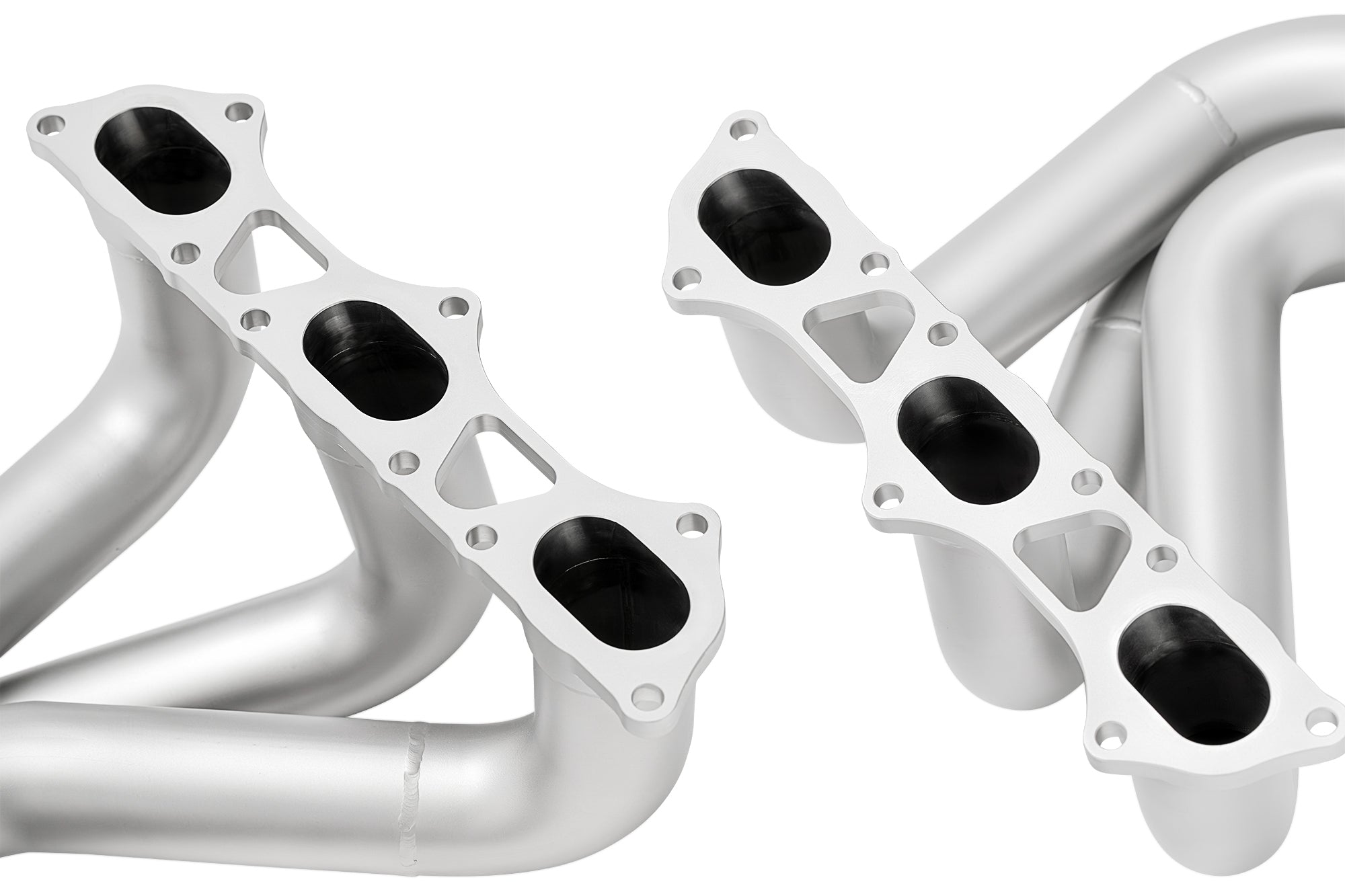 Soul 991 GT3 / GT3 RS street headers: close-up of the head flanges