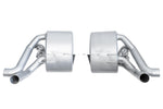 Soul 997.1 Carrera valved exhaust: valved exhaust, end view
