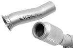 718 Boxster / Cayman competition downpipe conversion kits: conversion kit pipes with resonator