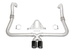 Soul 718 Boxster / Cayman performance exhaust system: exhaust with black tips, full layout