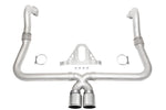Soul 718 Boxster / Cayman performance exhaust system: exhaust with satin tips, full layout