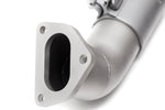 Soul 993 Carrera competition muffler bypass exhaust: close-up of an inlet flange