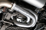 Soul 997.2 Carrera long tube competition headers: competition headers installed, view from below