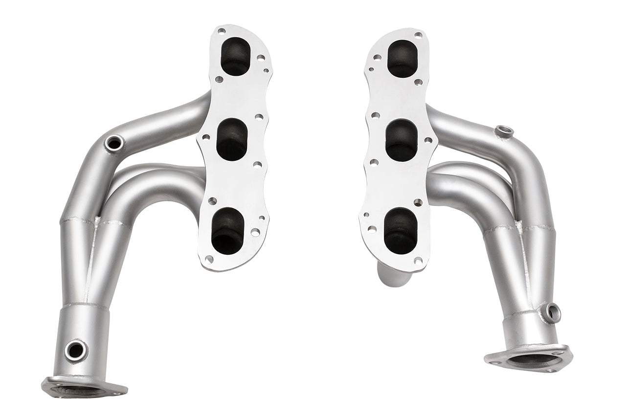 Soul 997.2 Carrera long tube competition headers: competition headers, front view