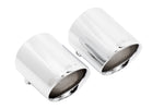 Soul 718 Boxster / Cayman bolt-on x-pipe with tips: pair of polished tips