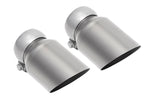 Soul 981 GT4 / Spyder competition package: pair of titanium-finish slash-cut tips
