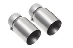 Soul 981 Boxster / Cayman performance exhaust system: pair of titanium-finish straight-cut tips