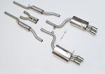 Milltek Resonated Cat-back Exhaust System w/ Polished Tips Audi S4 B7 2004-2009