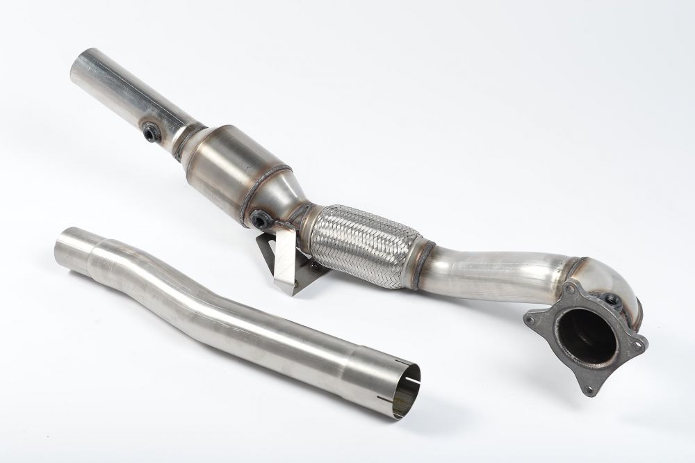 Milltek Sport downpipe and connecting pipework for 2008-2014 Audi TT Mk2 TTS quattro (part SSXAU204), product photo