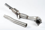 Milltek Sport downpipe and connecting pipework for 2008-2014 Audi TT Mk2 TTS quattro (part SSXAU204), product photo