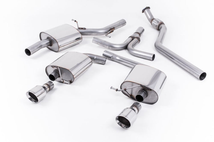 Audi A5 Coupe S line 2.0 TFSI 2WD and Quattro S tronic 2008-2012 Cat-back Exhaust Audi A5 Coupe S line 2.0 TFSI 2WD and Quattro S tronic 2008-2012 Cat-back Exhaust