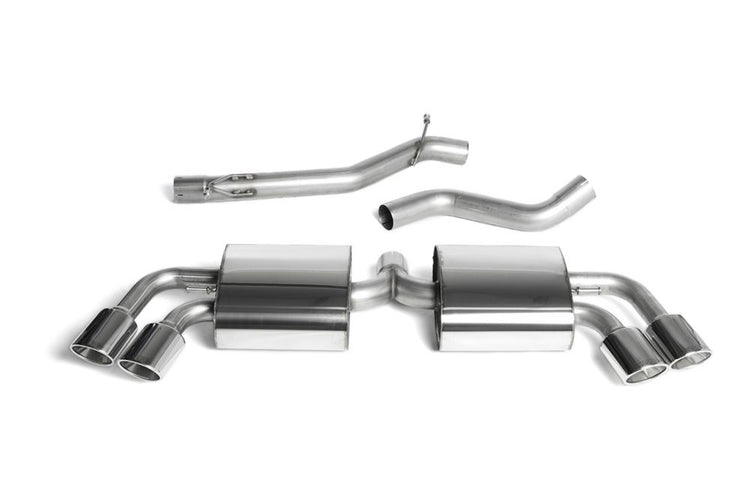 Audi TT Mk2 TTS Quattro 2008-2014 Cat-back Exhaust - Non Resonated