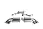 Milltek Resonated Cat-Back Exhaust System with Quad Polished Tips for Audi TT Mk2 TTS quattro 2008-2014