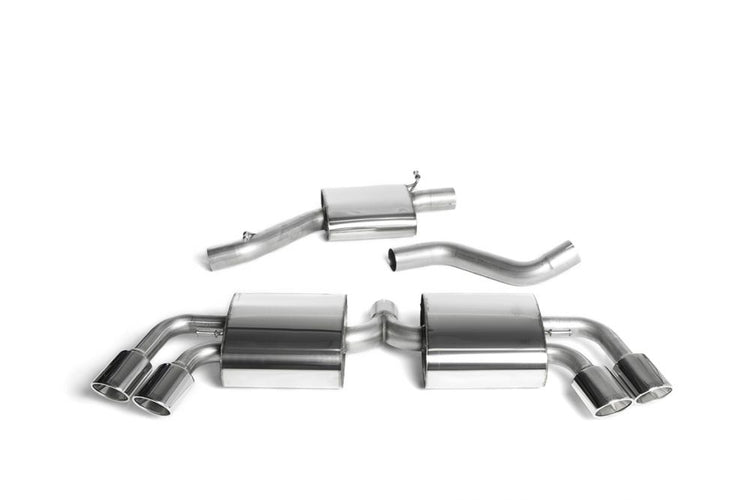 Audi TT Mk2 TTS Quattro 2008-2014 Cat-back Exhaust - Non Resonated