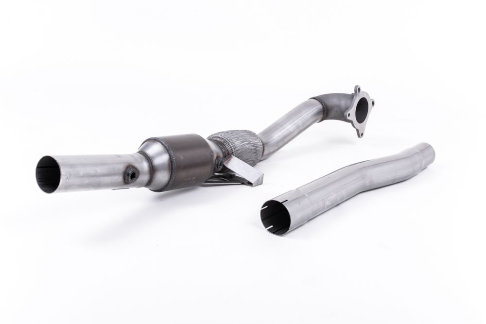 Milltek Sport downpipe and connecting pipework for 2006 Audi TT Mk2 2.0 TFSi 2WD (part SSXAU348), product photo