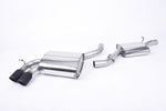 Milltek Resonated Cat-Back Exhaust System w/ GT Trims Audi S3 8P 2006-2012