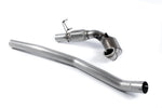 Milltek Sport downpipe and connecting pipework for 2013-2018 Audi S3 2.0 TFSI quattro 3-Door 8V/8V.2 (part SSXAU423), product photo