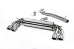 Milltek Non-Resonated Cat-Back Exhaust Systems with Oval Tips for Audi TTS Mk3 quattro 2015+