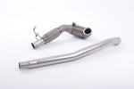 Milltek Sport downpipe and connecting pipework for 2015-2018 Audi TT Mk3 TTS 2.0TFSI Quattro (part SSXAU586), product photo