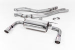 Milltek Resonated Race Cat-Back Exhaust System with GT-90 Tips for BMW F22 M240i Coupe 2015-2018