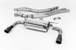 Milltek Resonated Race Cat-Back Exhaust System with GT-90 Tips for BMW F22 M240i Coupe 2015-2018
