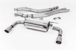 Milltek Resonated Race Cat-Back Exhaust System with GT-90 Tips for BMW F22 M240i Coupe 2015-2018