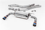 Milltek Resonated Race Cat-Back Exhaust System with GT-90 Tips for BMW F22 M240i Coupe 2015-2018