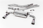 Milltek Non-Resonated Race Cat-Back Exhaust System with GT-90 Tips for BMW F22 M240i Coupe 2015-2018
