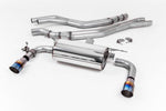 Milltek Non-Resonated Race Cat-Back Exhaust System with GT-90 Tips for BMW F22 M240i Coupe 2015-2018