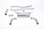 Milltek Non-Resonated Cat-Back Exhaust System (For M430i Valance) with GT-90 Tips for BMW F30 320i L M Sport 2015-2019