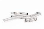 Milltek Sport downpipe and connecting pipework for 2018+ BMW 2 Series M2 Competition Coupé (part SSXBM1094), product photo