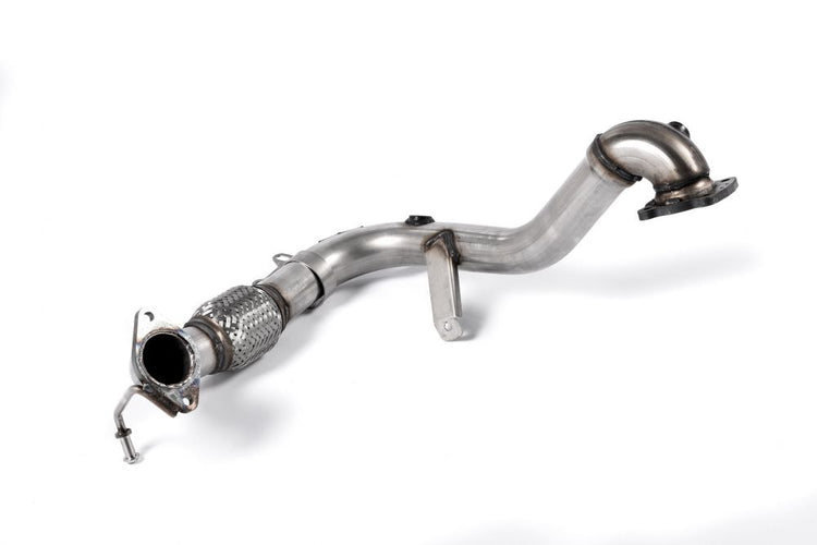 Ford Fiesta Mk7/Mk7.5 1.0T EcoBoost (100/125/140PS) 2013-2017 Large-bore Downpipe and De-cat Exhaust - Milltek Fitment Ford Fiesta Mk7/Mk7.5 1.0T EcoBoost (100/125/140PS) 2013-2017 Large-bore Downpipe and De-cat Exhaust - Milltek Fitment