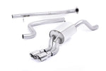Milltek Non-Resonated Cat-Back Exhaust System with GT-80 Tips for Ford Fiesta Mk7/Mk7.5 2013-2017