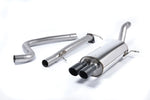 Milltek Race Non-Resonated Cat-Back Exhaust System with GT-80 Tips for Ford Fiesta Mk7/Mk7.5 (182PS & ST200) 2013-2017