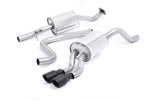 Milltek Resonated Cat-Back Exhaust System with GT-80 Tips for Ford Fiesta Mk7/Mk7.5 2013-2017