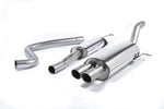 Milltek Race Resonated Cat-Back Exhaust System with GT-80 Tips for Ford Fiesta Mk7/Mk7.5 (182PS & ST200) 2013-2017