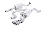 Milltek Resonated Cat-Back Exhaust System with GT-80 Tips for Ford Fiesta Mk7/Mk7.5 2013-2017