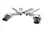 Milltek Non-Resonated Cat-Back Exhaust System with GT-90 Tips (For Roush Valance) for Ford Mustang 5.0 V8 GT (Fastback) 2015-2018