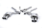 Milltek Resonated Cat-Back Exhaust System with GT-90 Tips (For Roush Valance) for Ford Mustang (S550 Fastback) 2015-2018