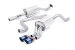 Milltek Resonated Cat-Back Exhaust System with GT-80 Tips for Ford Fiesta Mk7/Mk7.5 2013-2017