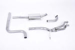 Milltek Road+ Cat-Back Exhaust System with 76.2mm Carbon Jet Tips for Ford Fiesta Mk7/Mk7.5 2013-2017