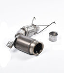 Milltek Large Bore Downpipe with Hi-Flow Sports Catalyst (For OE Cat-Back) for New Mini Mk3 (F55/ F56) Cooper S 2014+