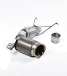 Milltek Sport downpipe and connecting pipework for 2014+ MINI Mk3 Mini Cooper S 2.0 Turbo (part SSXM429), product photo