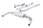 Milltek Resonated Catback Exhaust System Mercedes CLA45 AMG 2.0 Turbo 2013-2019