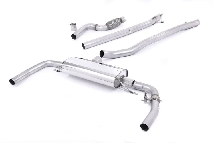 Milltek Cat-Back Exhaust System (Non-Resonated / Non-Valved) Mercedes CLA45 AMG 2013-2019