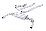 Milltek Non-Resonated Catback Exhaust System Mercedes CLA45 AMG 2.0 Turbo 2013-2019