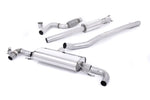 Milltek Valved & Resonated Cat-Back Race Exhaust System (Uses OE Trims) for Mercedes A-Class A45 AMG (W176) 2012-2018